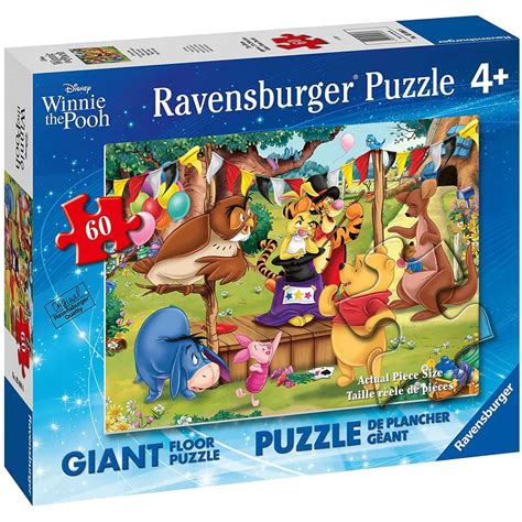 Puzzle Ravensburger 60 Pezzi Giant Winnie The Pooh Cartolibreria