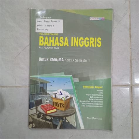 Jual Buku LKS Viva Pakarindo Semester 1 Lengkap Cetakan 2020 Shopee