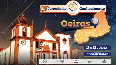 Oeiras sediará 13ª Jornada do Conhecimento do TCE PI nos dias 11 e 12