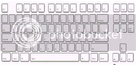 Full Size Printable Keyboard Template