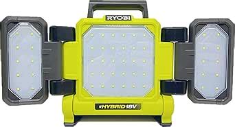 Ryobi One V Cordless Hybrid Led Panel Light Tool Only Pcl B