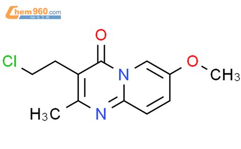 147662 99 5 3 2 氯乙基 7 甲氧基 2 甲基 4H 吡啶并 1 2 a 嘧啶 4 酮CAS号 147662 99 5 3