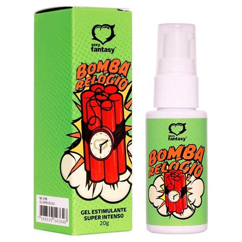 BOMBA RELÓGIO GEL ESTIMULANTE SUPER INTENSO 20G SEXY FANTASY Sex Shop Tentação