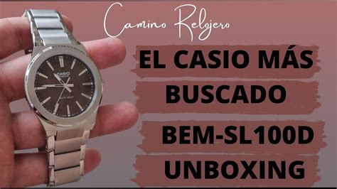 Casio Beside BEM SL100D Unboxing en Español YouTube