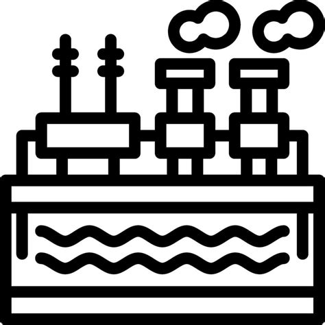 Geothermal Energy Line Icon Vector Art At Vecteezy