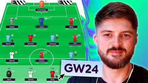 FPL Expert FPL Heisenberg S Team Reveal Gameweek 24 Fantasy