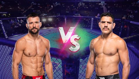 Mateusz Gamrot Vs Rafael Dos Anjos Ufc Cuotas Y Apuestas Deportivas