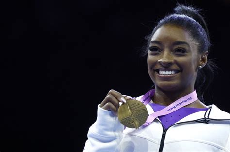 Simone Biles wraps up world championships comeback with 2 more golds ...