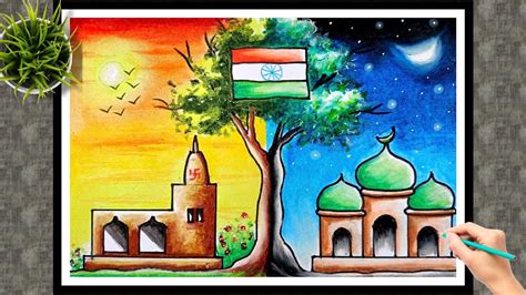 National Unity Day Poster Rashtriy Ekta Diwas Drawingunity In