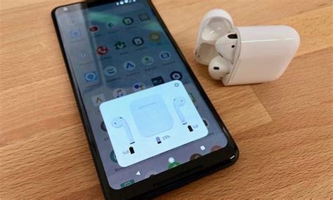 Как проверить заряд AirPods на Android