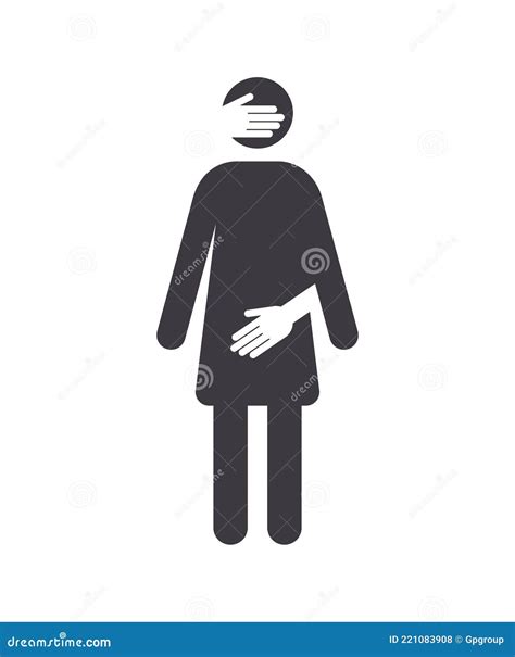 Sexual Harassment Concept Stock Vector Illustration Of Feelings