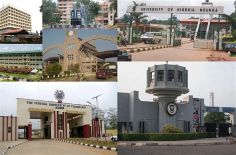 List Of All Courses Offered By Nigerian Universities