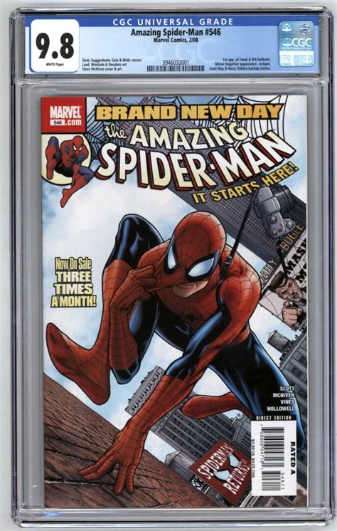 Amazing Spider Man 546 CGC 9 8 1st Full Appearance Of Mr Negative