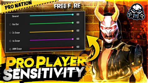 FREEFIRE BEST PRO PLAYER SENSITIVITY 2020 MY CONTROLS GARENA FREEFIRE