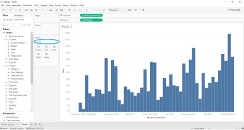 How To Create A Stacked Bar Chart In Tableau Visualitics Xxx Porn Sex