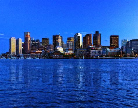 Boston Skyline 060 Photograph By Jeff Stallard Fine Art America