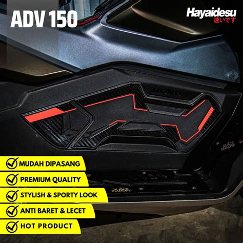 Hayaidesu Honda Adv Lower Deck Body Protector Cover Shopee Malaysia