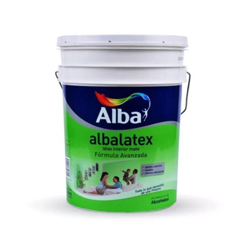 Látex Interior Albalatex Mate Blanco 20 litros