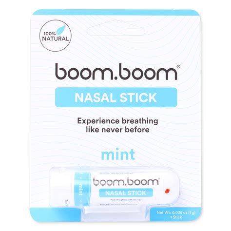 Nasal Boom Boom Stick — Brooklyn Myo