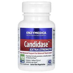 Enzymedica, Candidase, Extra Strength, 42 Capsules