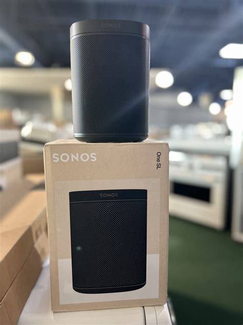 Sonos One SL Wireless Smart Speaker Black Made Appliance Outlet