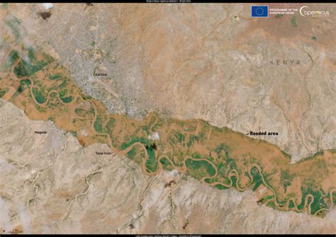 Severe floods in Kenya | Copernicus