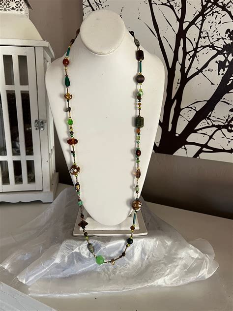 RESTOCKED Colorful High-end All Glass Beaded Necklace MANY Styles to