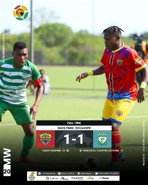 Watch Highlights Of Hearts Of Oak S Draw With Bofoakwa Tano