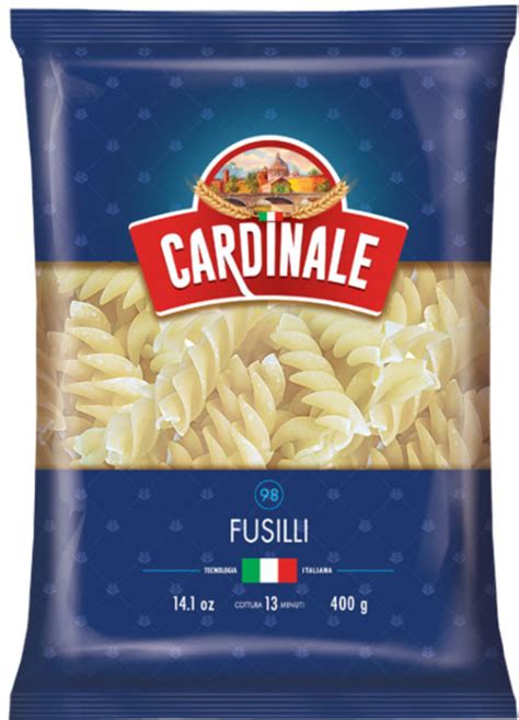 «Cardinale», макаронные изделия «Спирали», 400 г - Доставка ночью ...