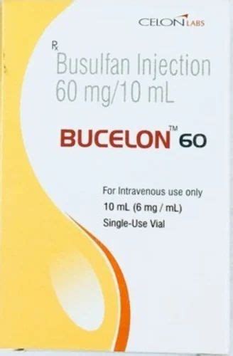 Busulfan 60mg Inj Strength 60 Mg 10 ML At Best Price In Nagpur ID