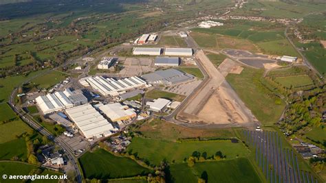 Aeroengland Bae Samlesbury Factory Aerial Photograph