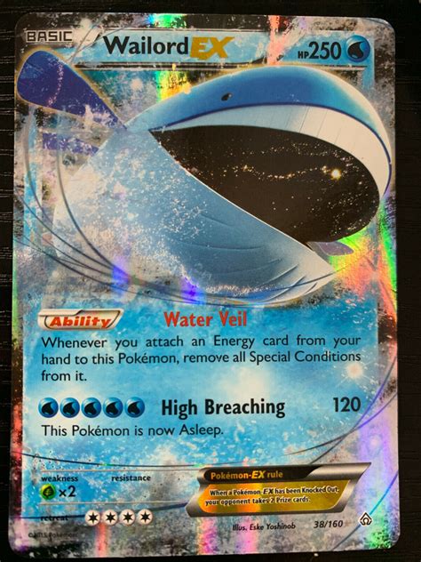 Wailord Ex Primal Clash 38160 Value 099 3317 Mavin