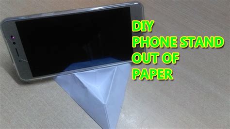 Easy Origami Phone Stand Holder Without Gum Youtube