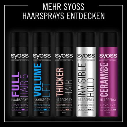 Syoss Haarspray Max Hold 400 ml dauerhaft günstig online kaufen dm de