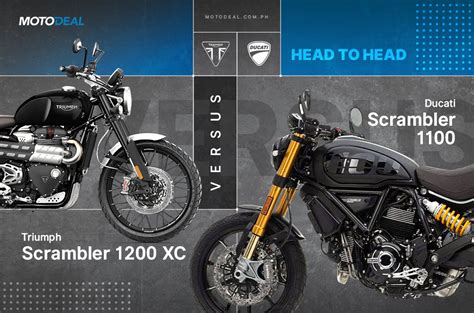 Ducati Scrambler 1100 Versus Triumph Scrambler 1200 XC Head To Head