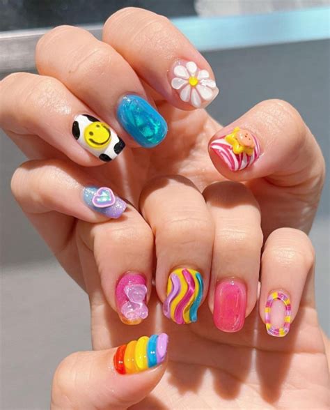 50 Eye Catching Nail Art Designs Kawaii Nails