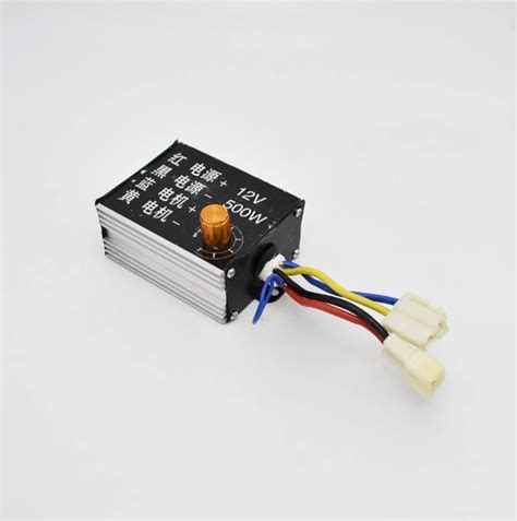 Контроллер для коллекторных моторов 12V 500W с регулятором - Детское ...