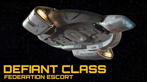 Star Trek Defiant Class Escort Ship Breakdown YouTube