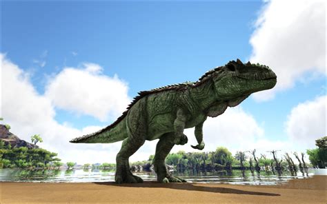 File Mod Ark Eternal Armoured Giganotosaurus Image  Official Ark