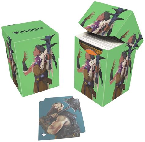 MAGIC THE GATHERING BOÎTE DE PLASTIQUE POUR DECK DISA LA TOURMENTÉE