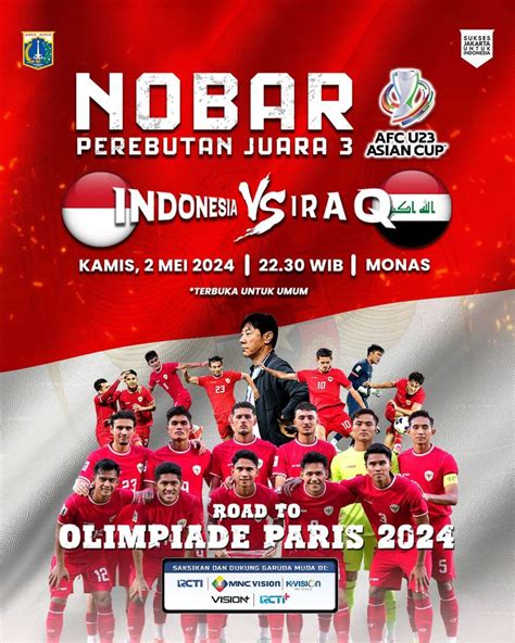 10 Lokasi Nobar Timnas Indonesia Vs Irak Di Jakarta