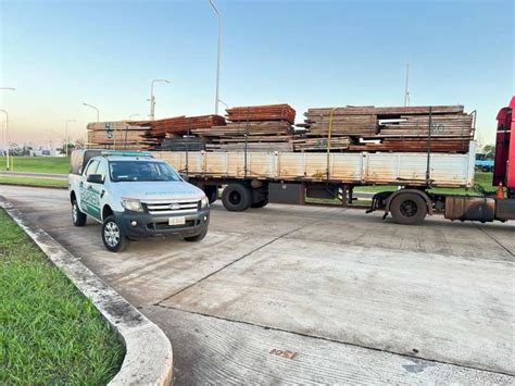 Interceptan Un Cami N Que Trasladaba Madera Nativa Ilegalmente