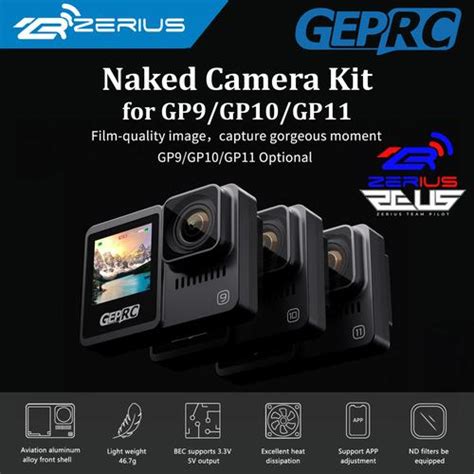 Jual Geprc Naked Camera Kits Parts For Gopro Naked Gopro Power Cable