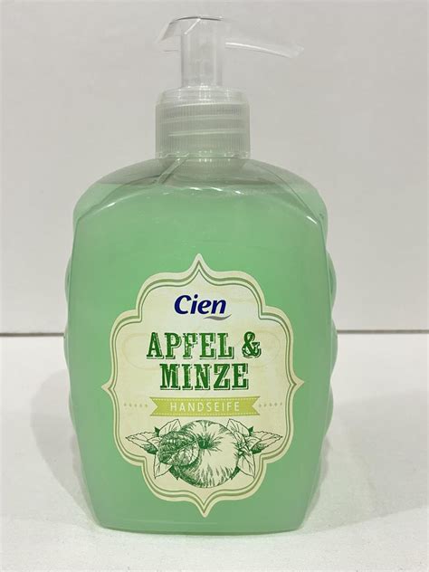 Купить Крем-мило Cien Apfel&Minze 500мл, цена 35 ₴ — Prom.ua (ID ...