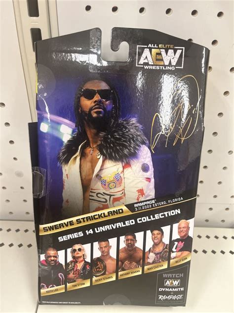 AEW UNRIVALED SERIES 14 126 SWERVE STRICKLAND JAZWARES WRESTLING