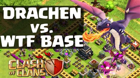 Drachen Vs Wtf Base Clash Of Clans Let S Play Coc Deutsch