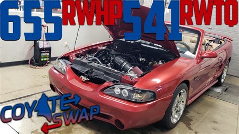 Coyote Swap 1998 Mustang GT Whipple ONE OF A KIND Gen 3 With 10 Speed