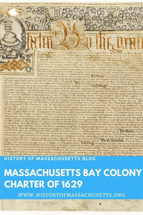 Want To Learn More About The Massachusetts Bay Colony Charter Of 1629 Click On The Image To