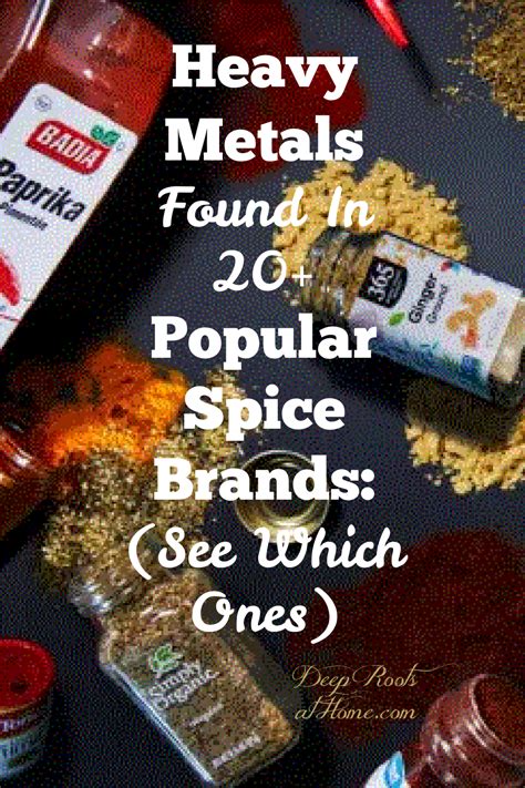 Heavy Metals Found In 20+Popular Spice Brands: See Which Ones | Simply ...