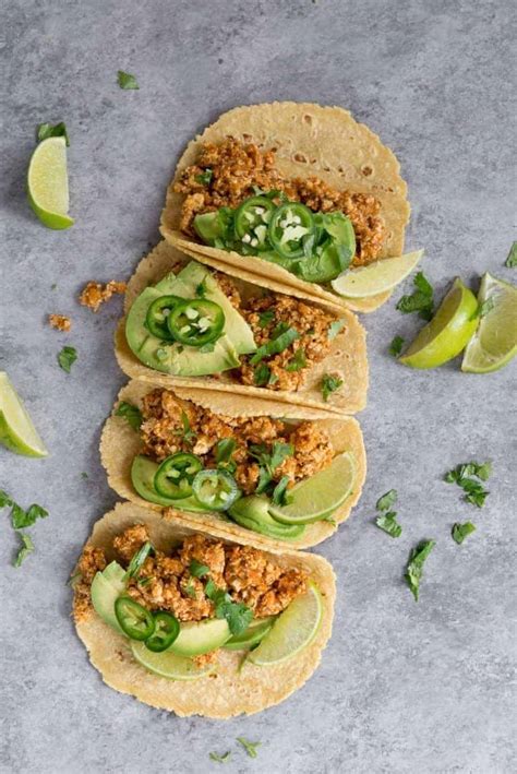 Vegan Tofu Tinga Tacos Recipe Delish Knowledge